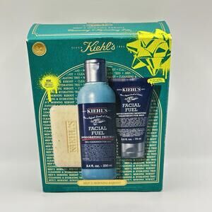 Kiehl's Men's Morning Reboot Gift Set 3PC Set NEW IN BOX